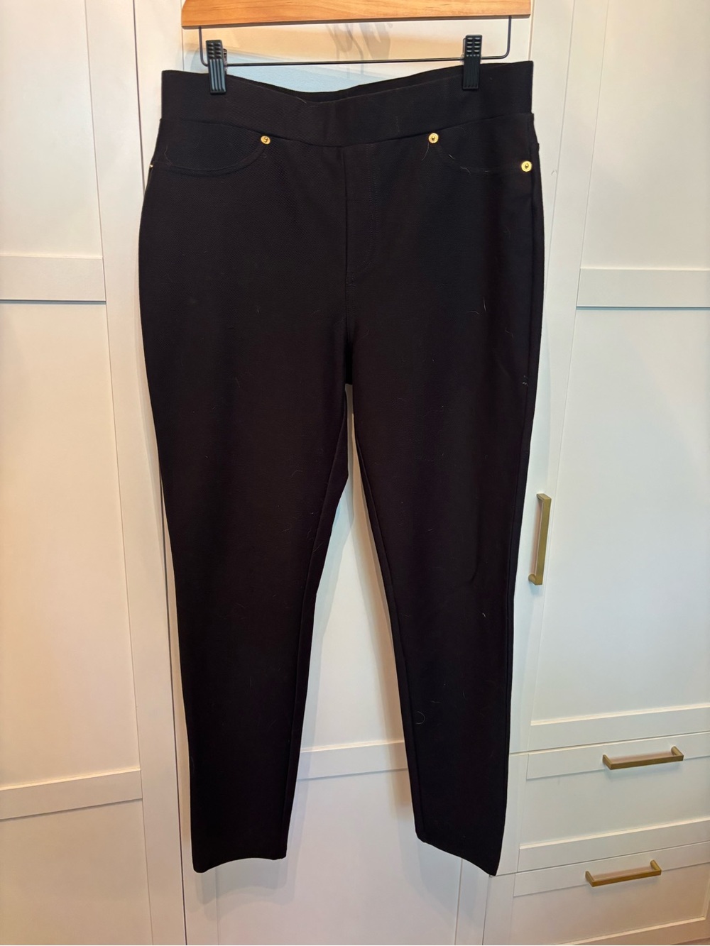 Black Women's Pull-On Pants